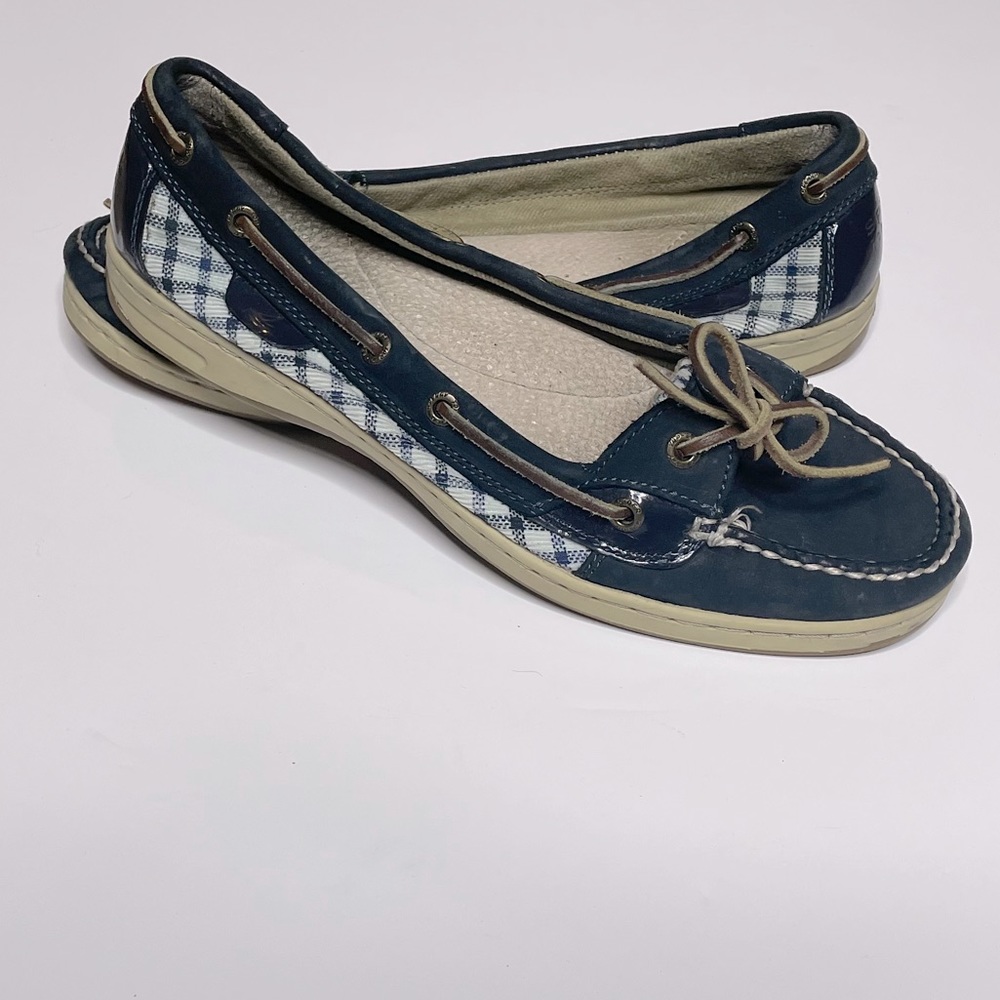 Sperry Topsider Womens Blue & White size 10